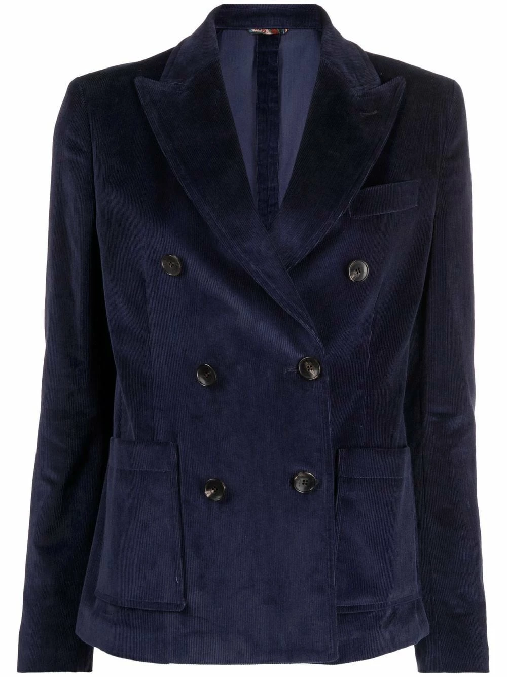 Prix Équitable ETRO Blazer en velours à boutonnière croisée blazers femme 1 ETRO blazer en velours à boutonnière croisée