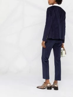 Prix Équitable ETRO Blazer en velours à boutonnière croisée blazers femme 9 ETRO blazer en velours à boutonnière croisée