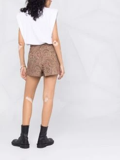 ETRO minijupe à motif cachemire