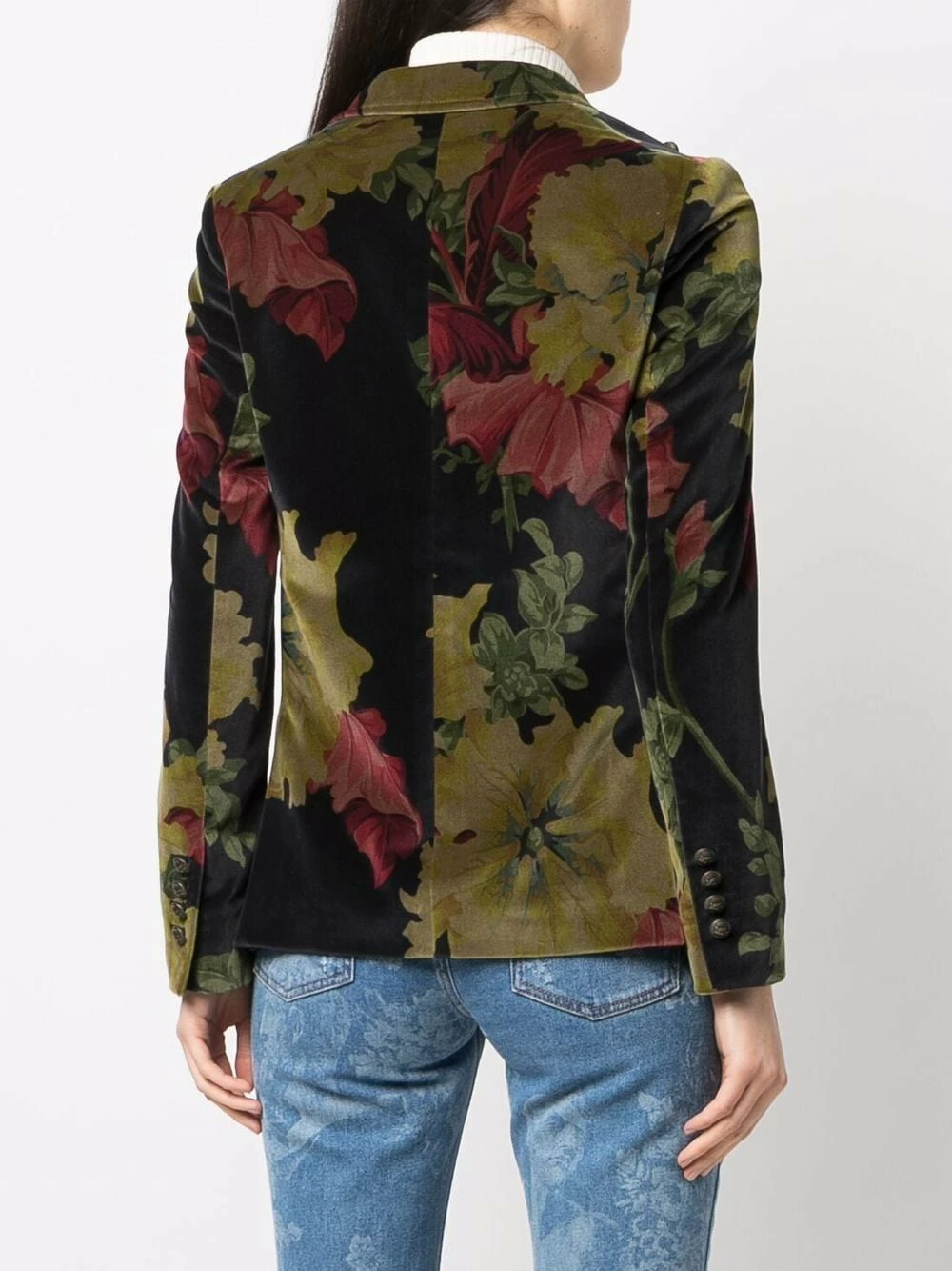 ETRO Prix Aimable Veste en velours à fleurs blazers femme 4 ETRO veste en velours à fleurs