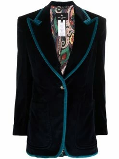 ETRO blazer à simple boutonnage