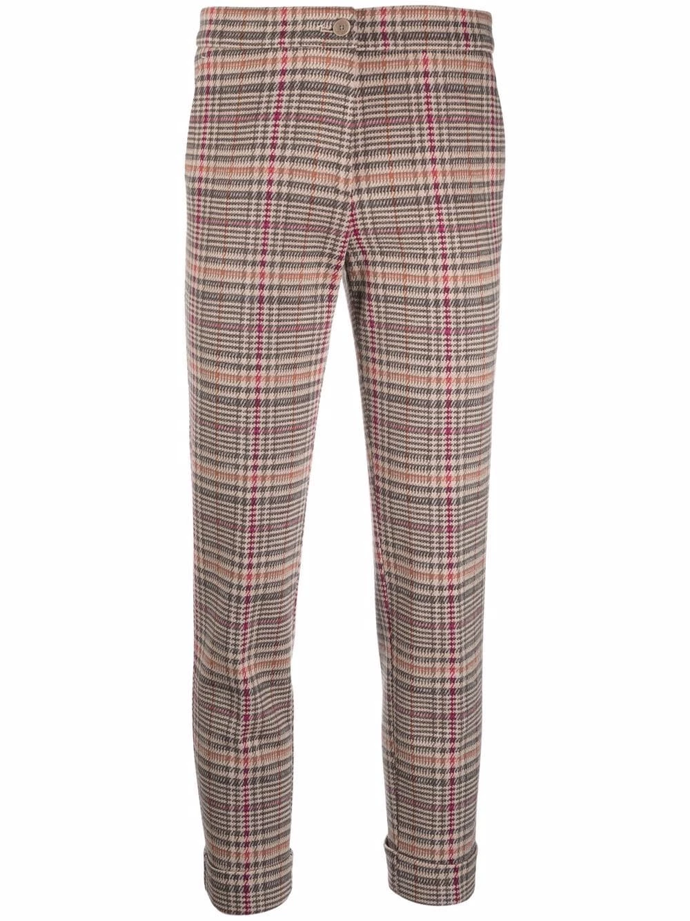 ETRO Se Vend Bas Prix Pantalon court à motif pied de poule pantalons raccourcis femme 1 ETRO pantalon court à motif pied-de-poule