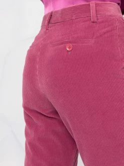 ETRO pantalon évasé en velours côtelé