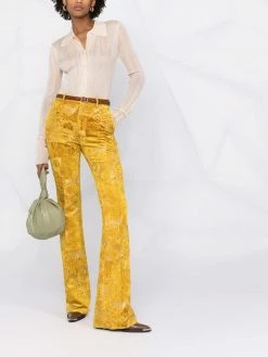 ETRO pantalon de tailleur à motif en jacquard