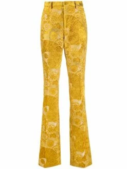 ETRO pantalon de tailleur à motif en jacquard