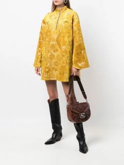 ETRO robe à fleurs brodées