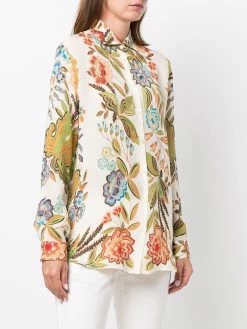 ETRO chemise à fleurs