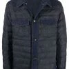 ETRO doudoune à empiècements en jean