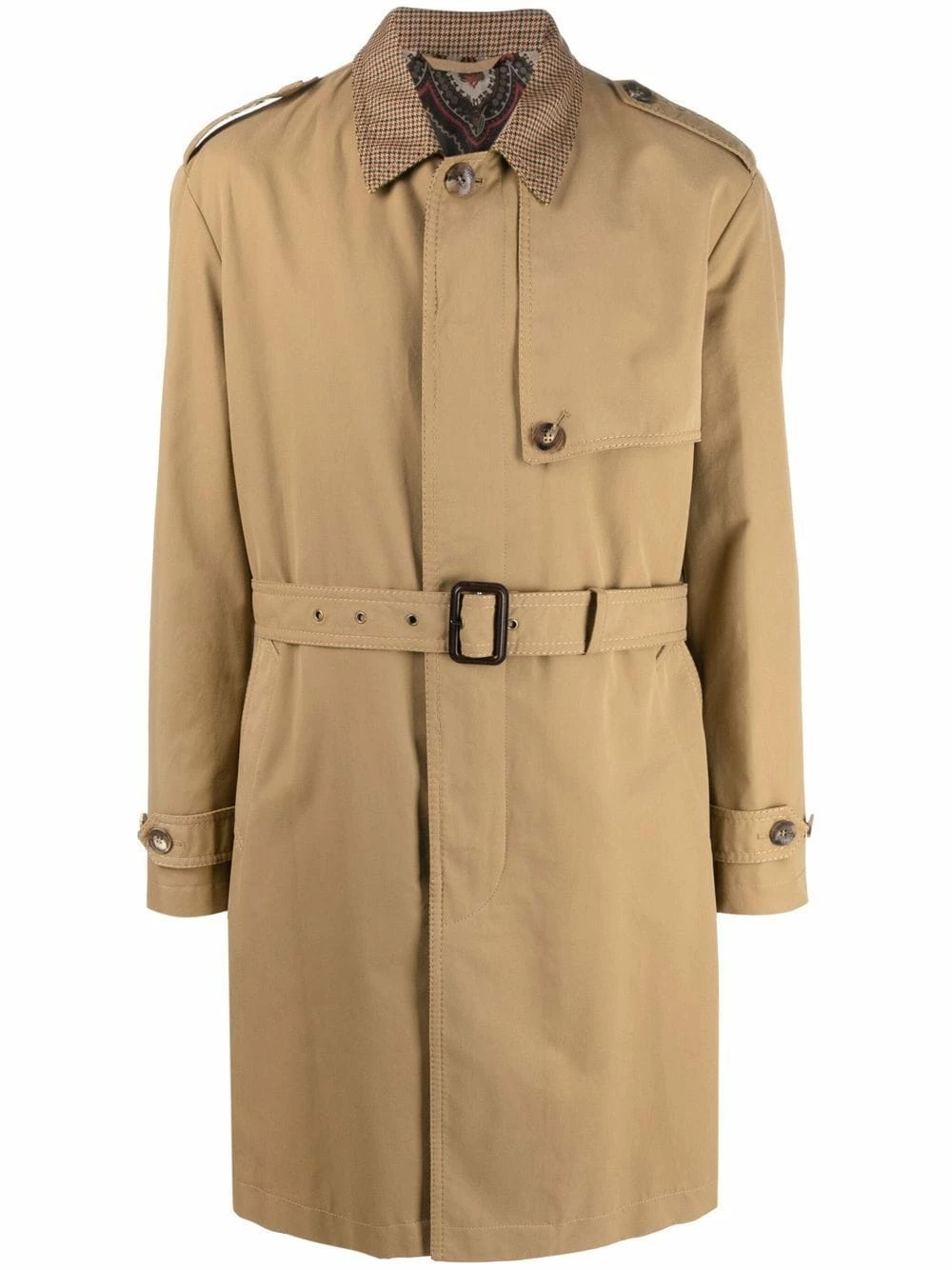 Prix Ourlé ETRO Trench à logo brodé trenchs homme 1 ETRO trench à logo brodé