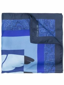 ETRO mouchoir de poche Pegaso en soie