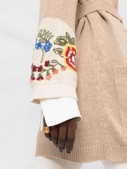 ETRO Cardigan ceinturé à broderies 50% Off De Vente cardigans femme 8 ETRO cardigan ceinturé à broderies