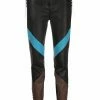 ETRO pantalon colour block en cuir