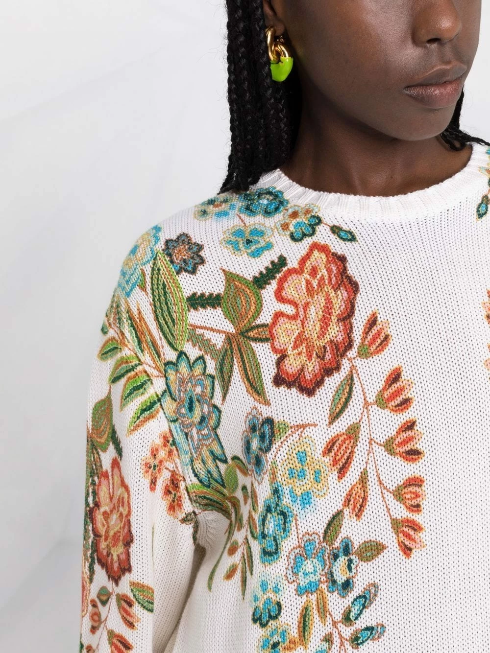 ETRO Prix Préférentiel Pull à fleurs sweats femme 5 ETRO pull à fleurs