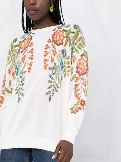 ETRO Prix Préférentiel Pull à fleurs sweats femme 8 ETRO pull à fleurs