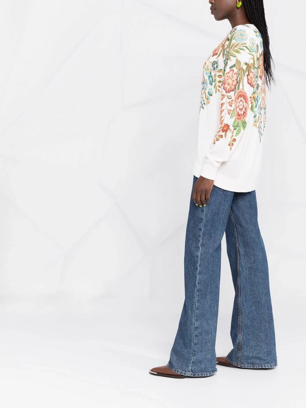 ETRO Prix Préférentiel Pull à fleurs sweats femme 4 ETRO pull à fleurs