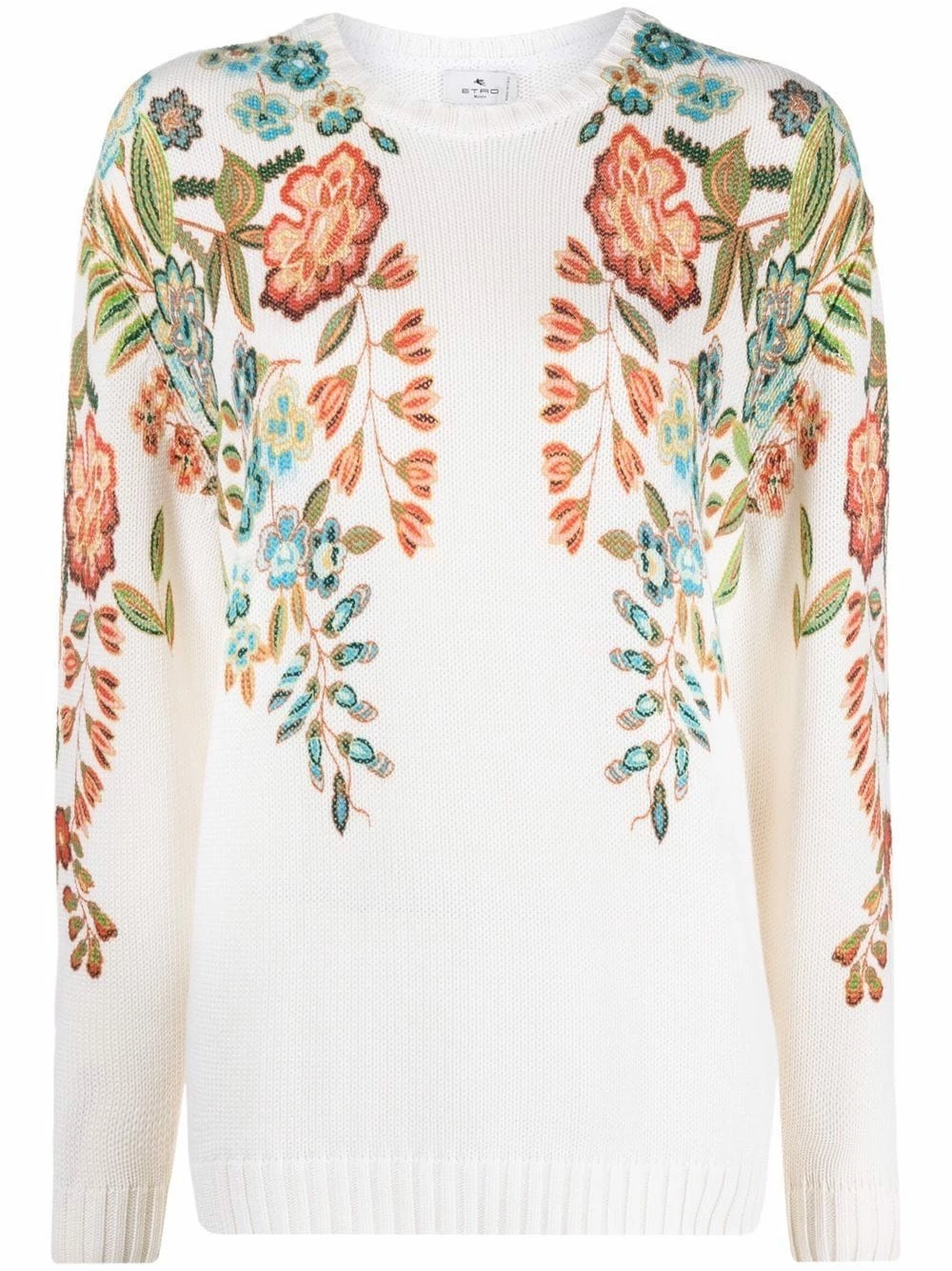 ETRO Prix Préférentiel Pull à fleurs sweats femme 1 ETRO pull à fleurs