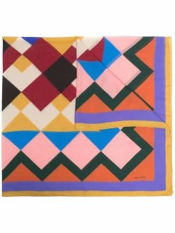 ETRO écharpe à motif géométrique