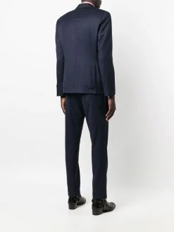 ETRO costume à motif pied-de-poule