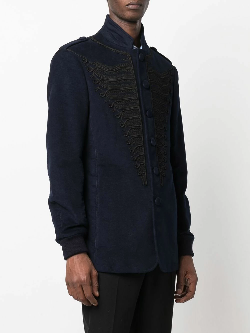 ETRO Se Vend Bas Prix Veste militaire boutonnée à broderies vestes militaire homme 3 ETRO veste militaire boutonnée à broderies