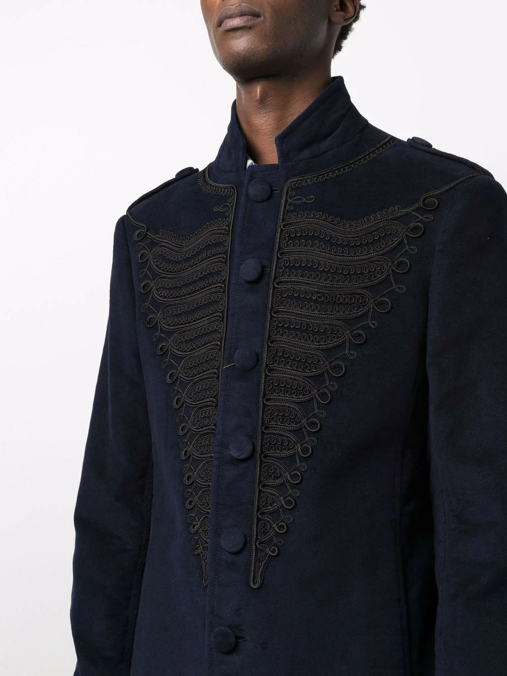 ETRO Se Vend Bas Prix Veste militaire boutonnée à broderies vestes militaire homme 5 ETRO veste militaire boutonnée à broderies