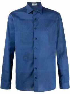 ETRO chemise à motif en jacquard