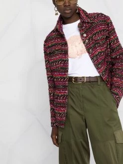 ETRO veste en maille intarsia