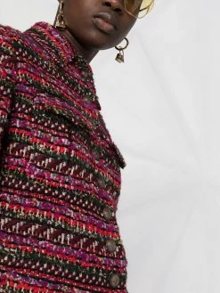 ETRO veste en maille intarsia