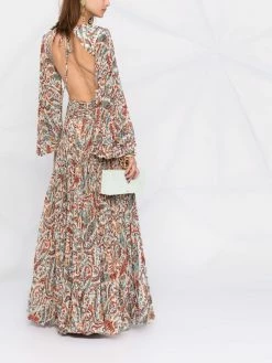 ETRO robe à motif cachemire