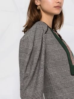 ETRO robe brodée à ouverture goutte d'eau