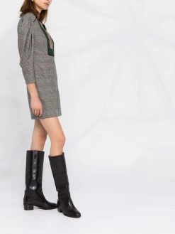 ETRO robe brodée à ouverture goutte d'eau