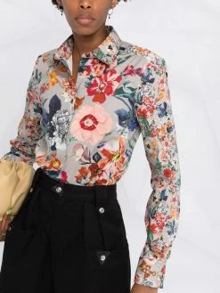 ETRO chemise boutonnée à fleurs