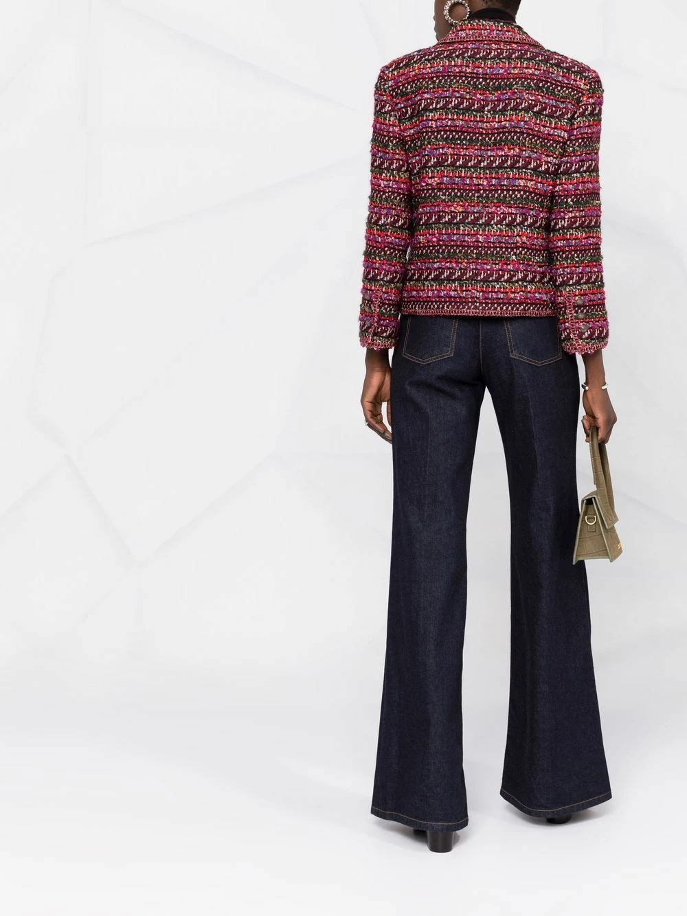 Prix Équitable ETRO Veste en maille intarsia blazers femme 4 ETRO veste en maille intarsia