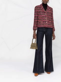 ETRO veste en maille intarsia