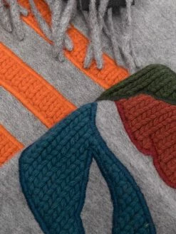 ETRO écharpe à patch logo