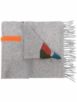 ETRO écharpe à patch logo