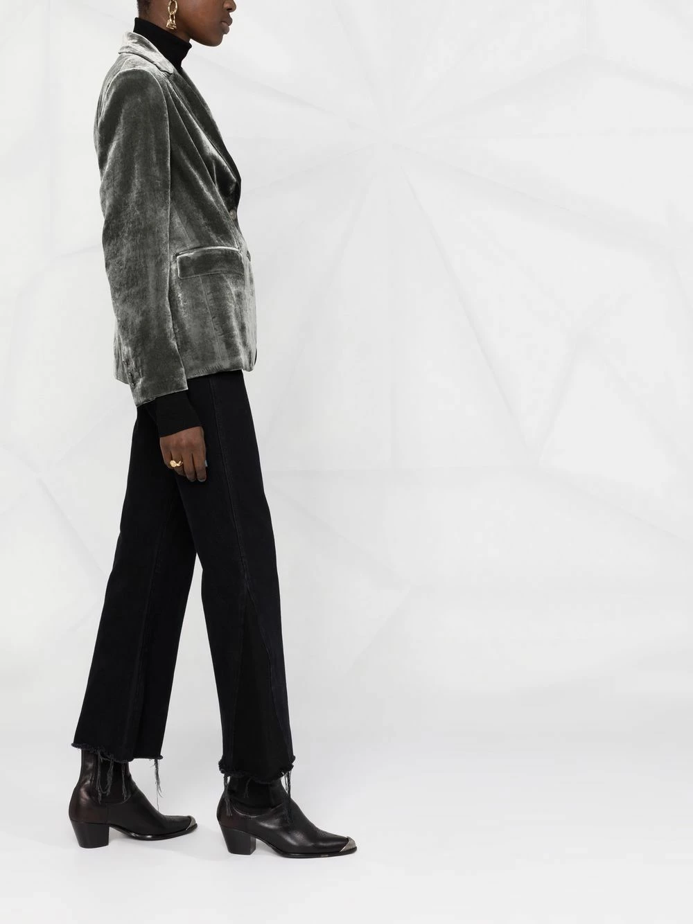 ETRO Prix Équitable Veste en velours à simple boutonnage blazers femme 6 ETRO veste en velours à simple boutonnage