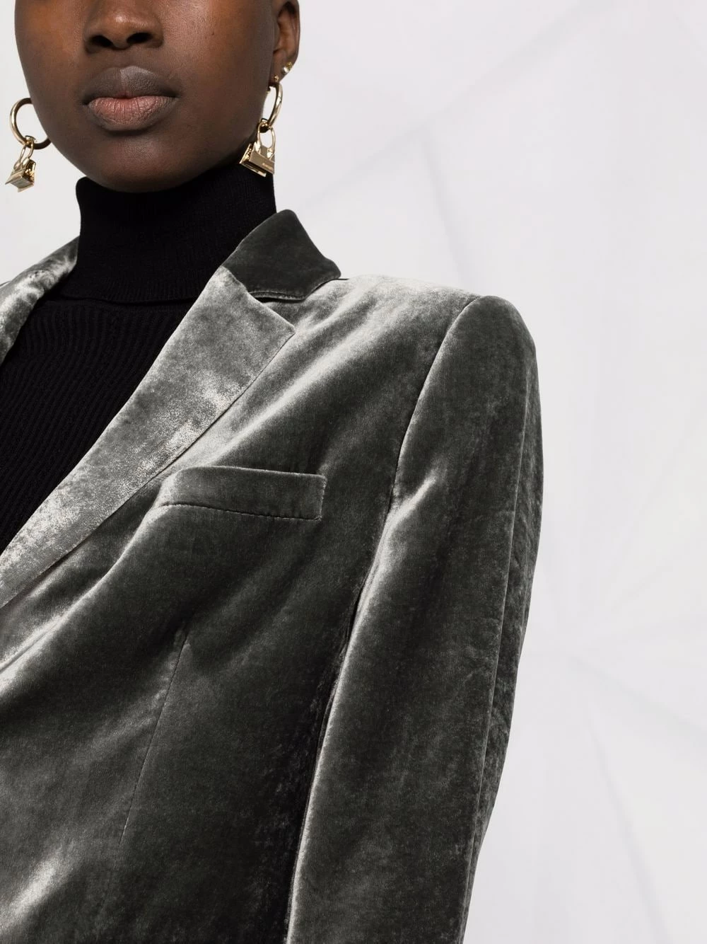 ETRO Prix Équitable Veste en velours à simple boutonnage blazers femme 3 ETRO veste en velours à simple boutonnage