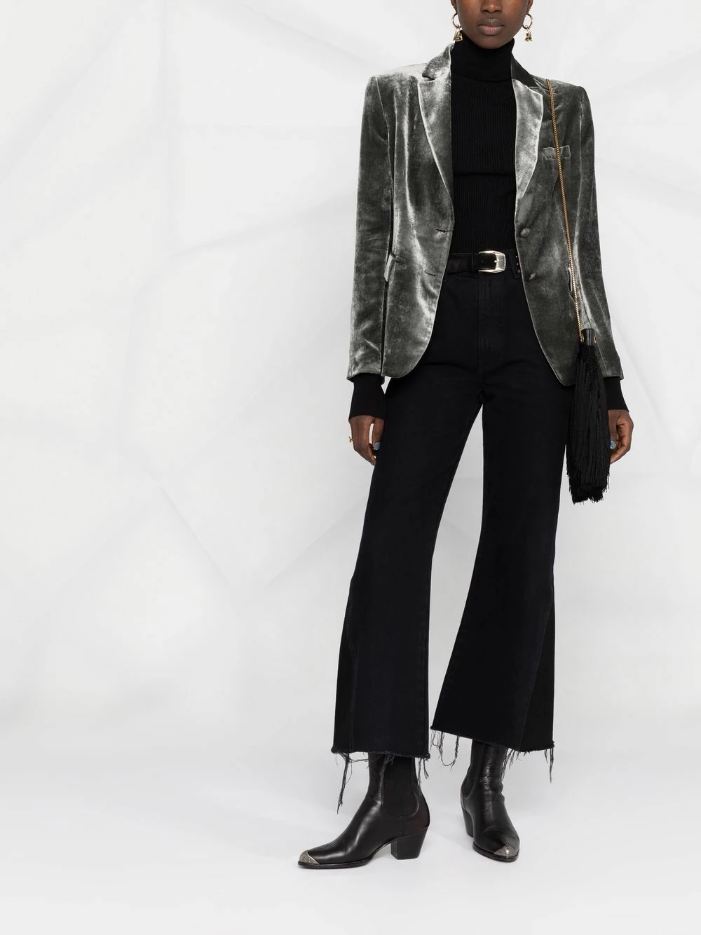 ETRO Prix Équitable Veste en velours à simple boutonnage blazers femme 2 ETRO veste en velours à simple boutonnage