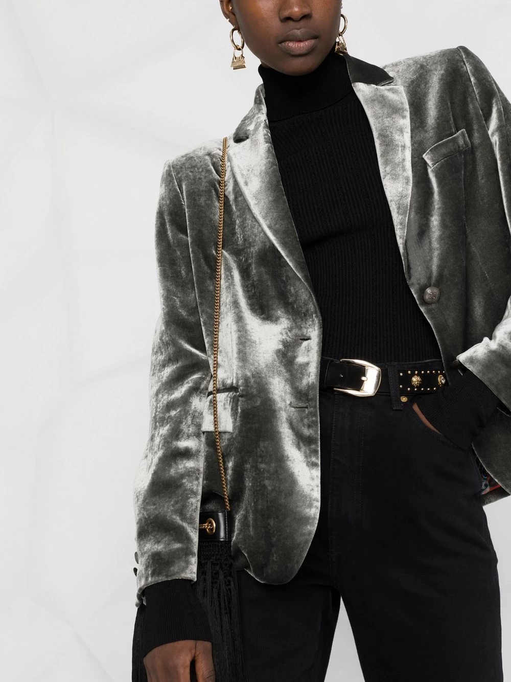 ETRO Prix Équitable Veste en velours à simple boutonnage blazers femme 5 ETRO veste en velours à simple boutonnage