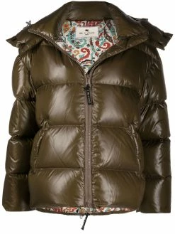 ETRO doudoune à col montant
