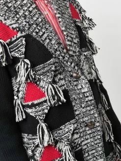 ETRO cardigan en maille à pompons