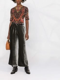 ETRO haut à motif en jacquard