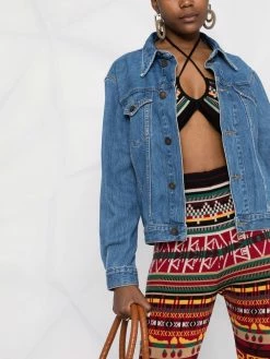 ETRO ensemble haut-legging à motif en jacquard