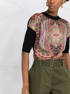 ETRO sweat à motif en jacquard