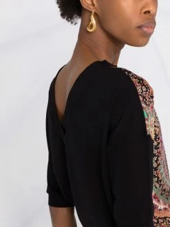 ETRO sweat à motif en jacquard