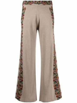 ETRO hoodie en maille fine à motif cachemire