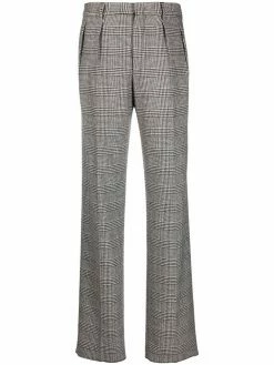 ETRO pantalon de tailleur à carreaux