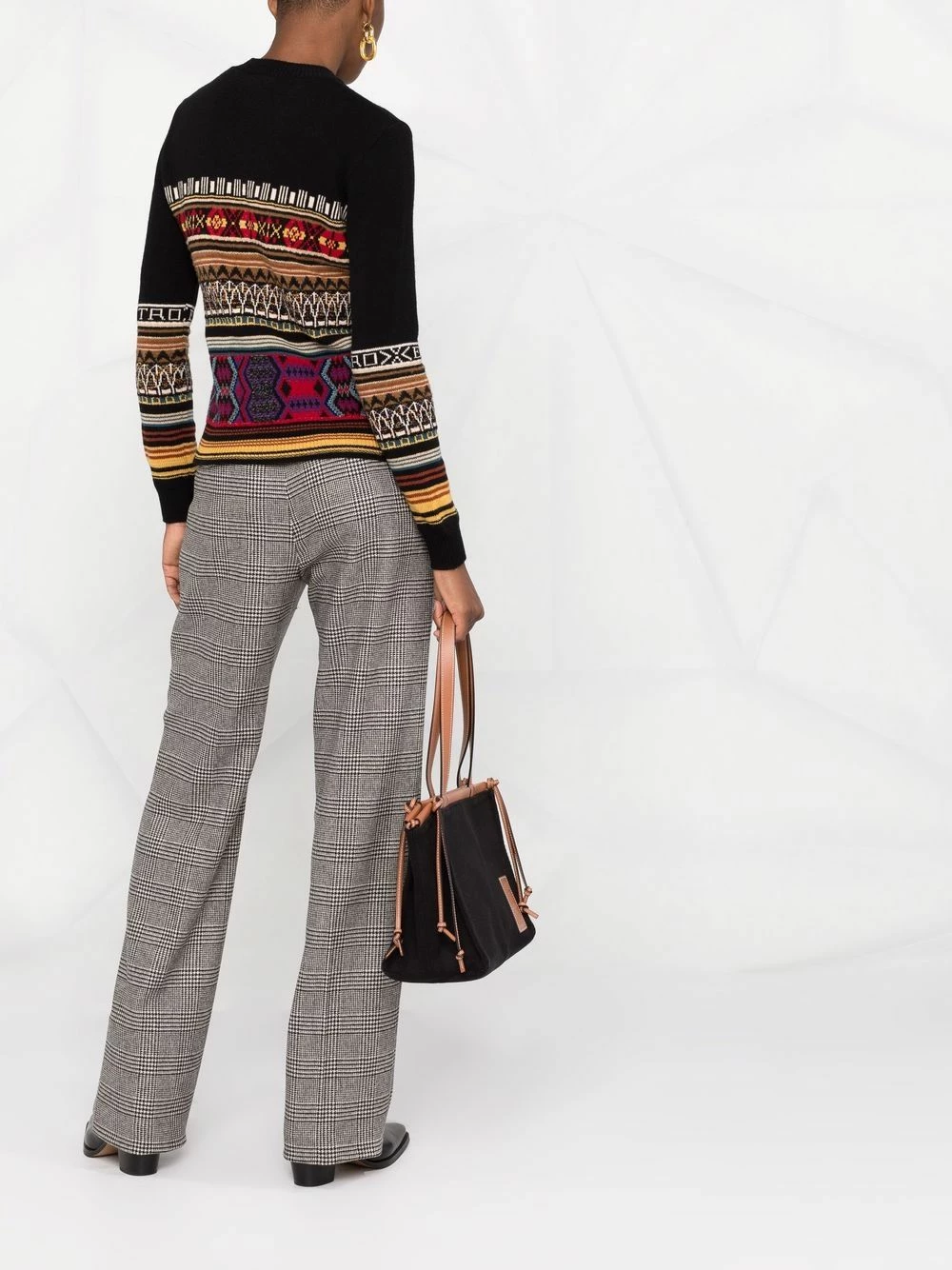 ETRO Bonne Qualité Pull en maille intarsia pulls femme 6 ETRO pull en maille intarsia