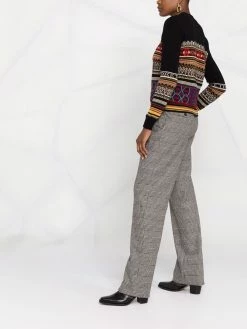 ETRO Bonne Qualité Pull en maille intarsia pulls femme 9 ETRO pull en maille intarsia