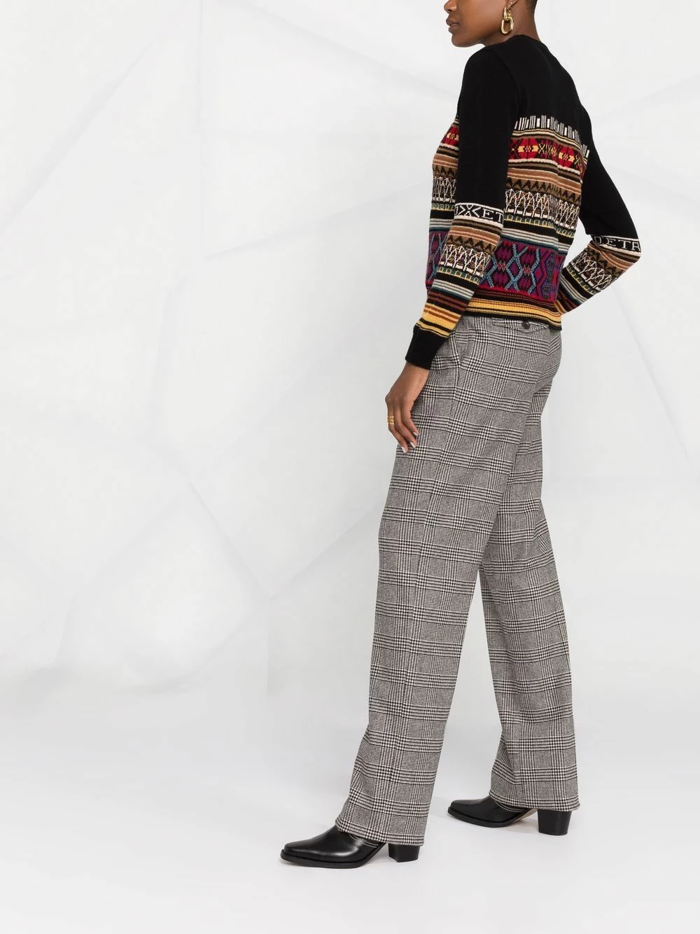 ETRO Bonne Qualité Pull en maille intarsia pulls femme 4 ETRO pull en maille intarsia